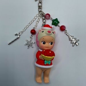 Christmas Sonny Angel keychain